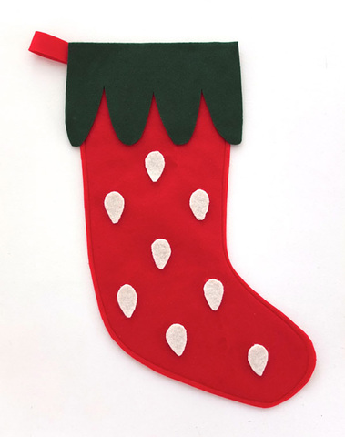 Как сделать новогодние носки для подарков своими руками + мастер-класс