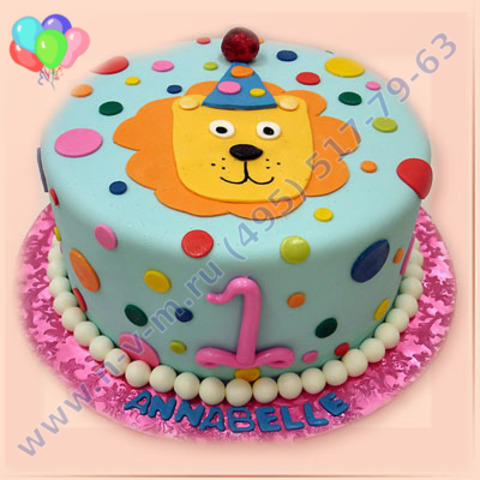 детский торт на день рождения на 1 годик