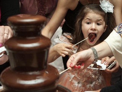 шоколадный фонтан на детский праздник