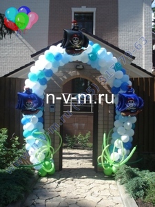 арка из шаров